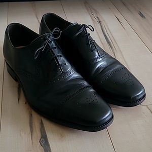 Barker of England leather dress shoes 10.5 G